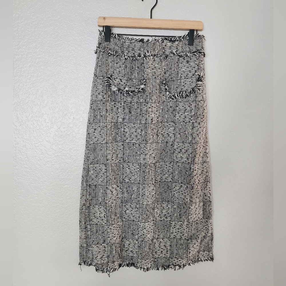 Tweed Pencil Skirt